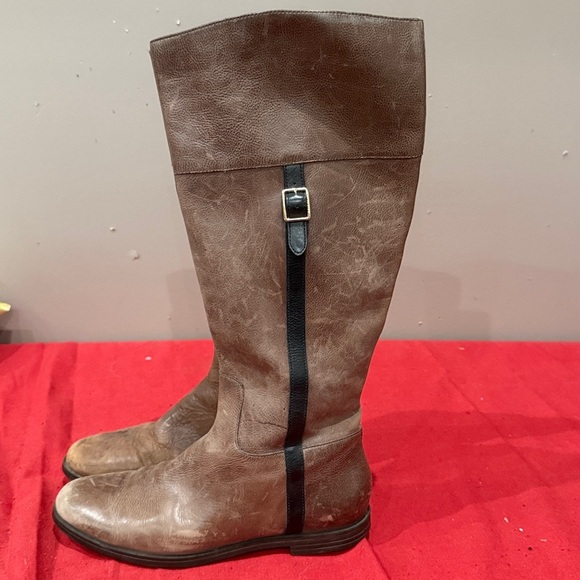 Cole Haan Brown Heeled Boots - Picture 3 of 7